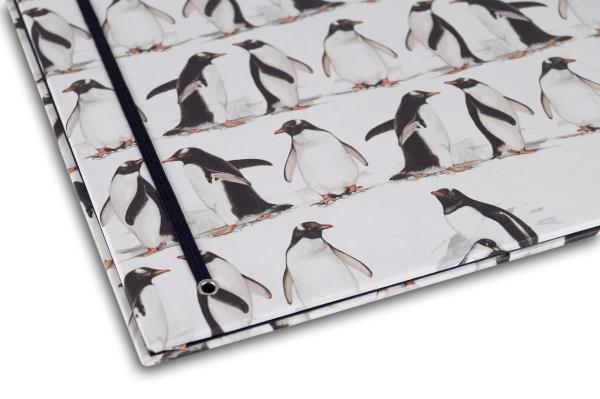 Schulmappe mit Pinguinmotiv